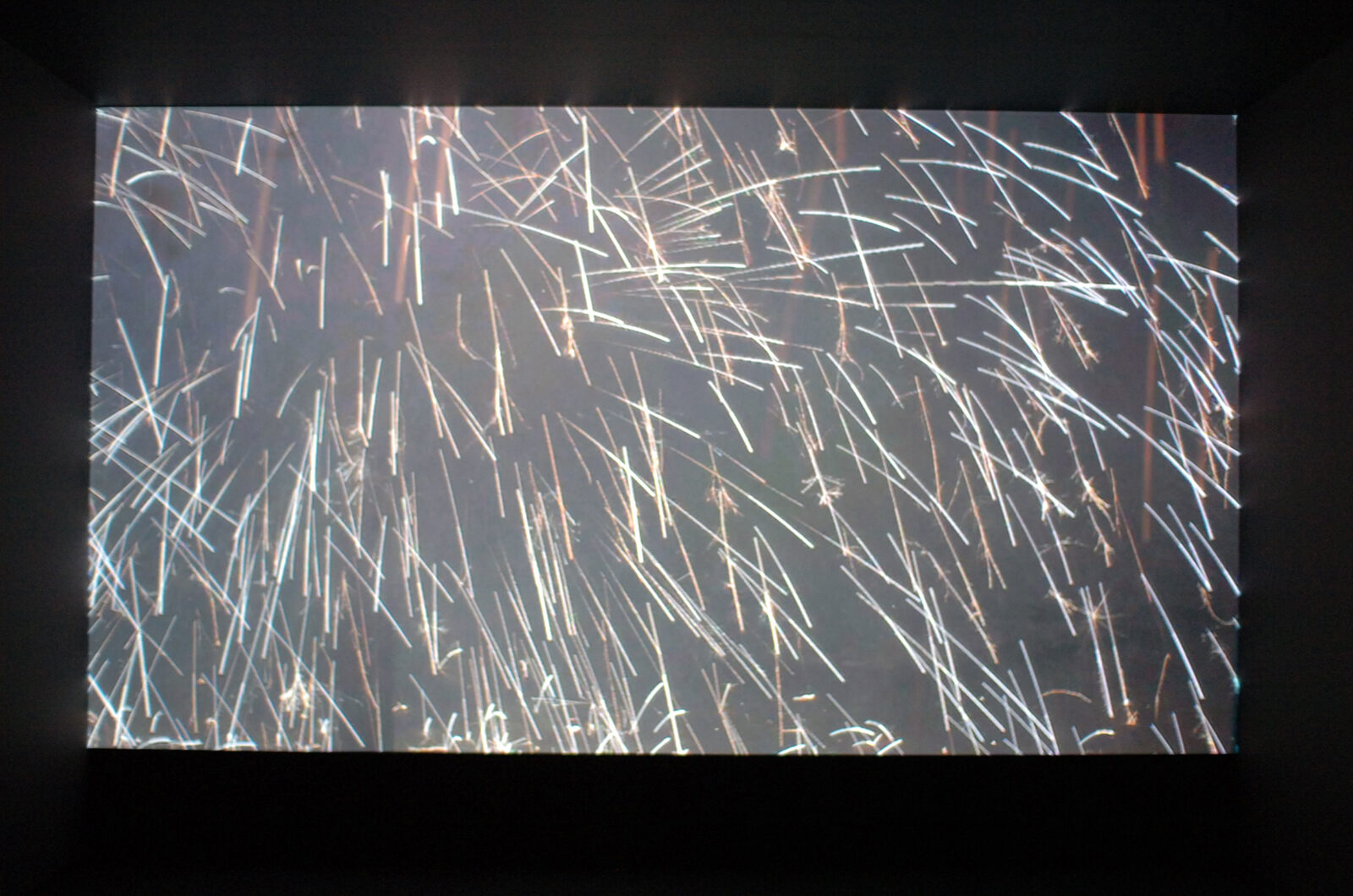 Nick Crowe and Ian Rawlinson, The Fireworks, 2007. Installation view at FACT.