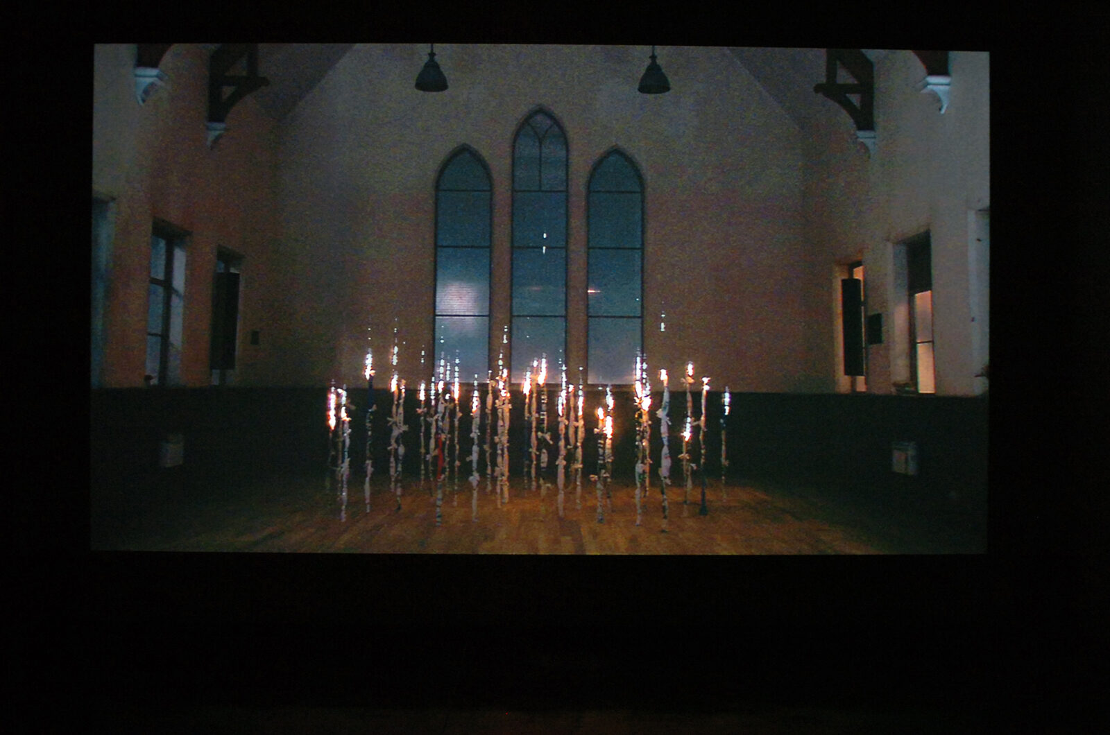Nick Crowe and Ian Rawlinson, The Carriers Prayer, 2007. Installation view at FACT.