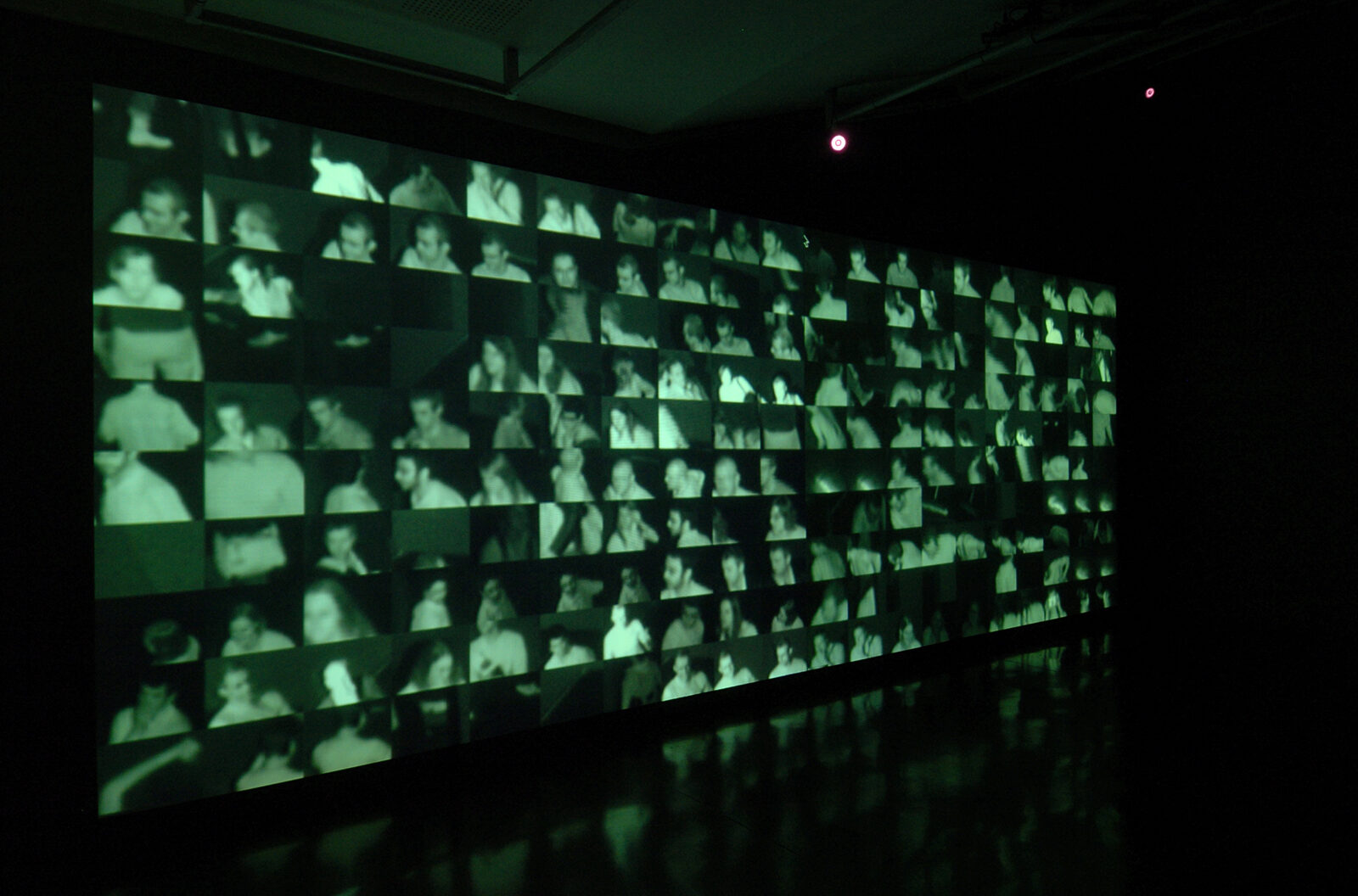 David Rokeby, Taken, 2002. Installation view at FACT.