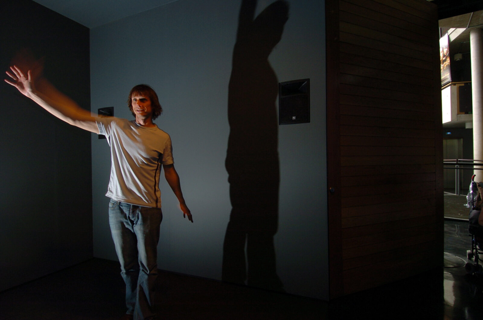David Rokeby, Very Nervous System, 1982 - 1991. Performance at FACT.