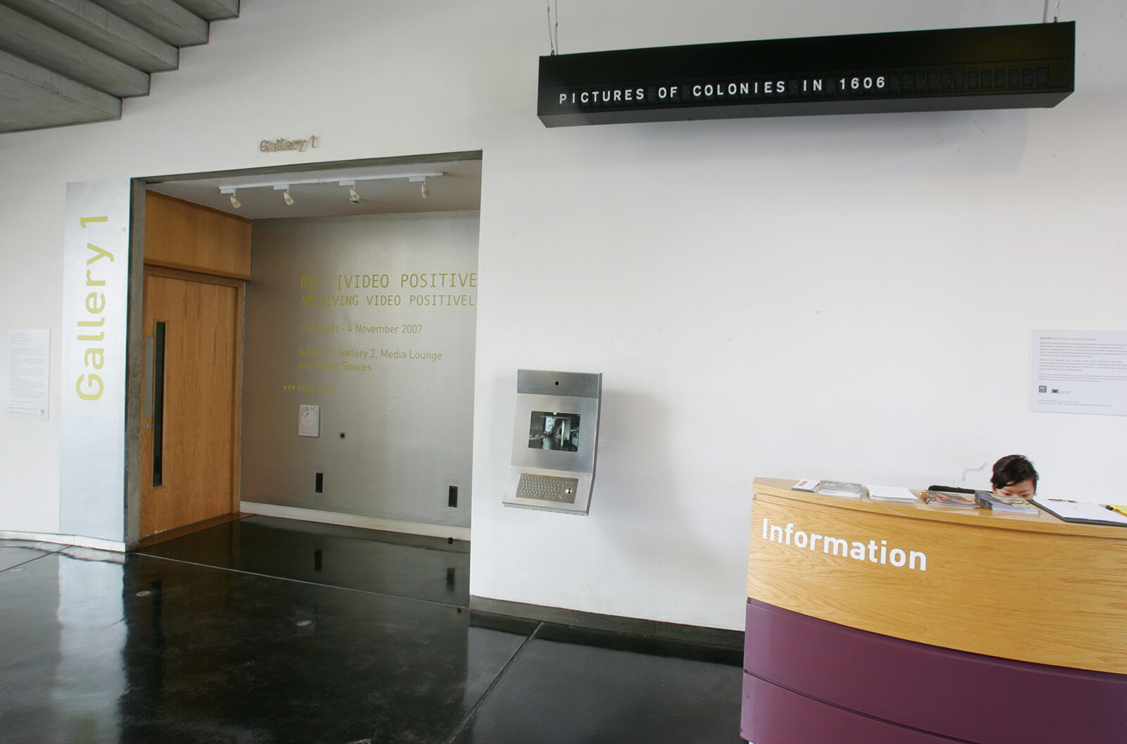 Thomson & Craighead, BEACON, 2005 - 2008. Installation view at FACT.