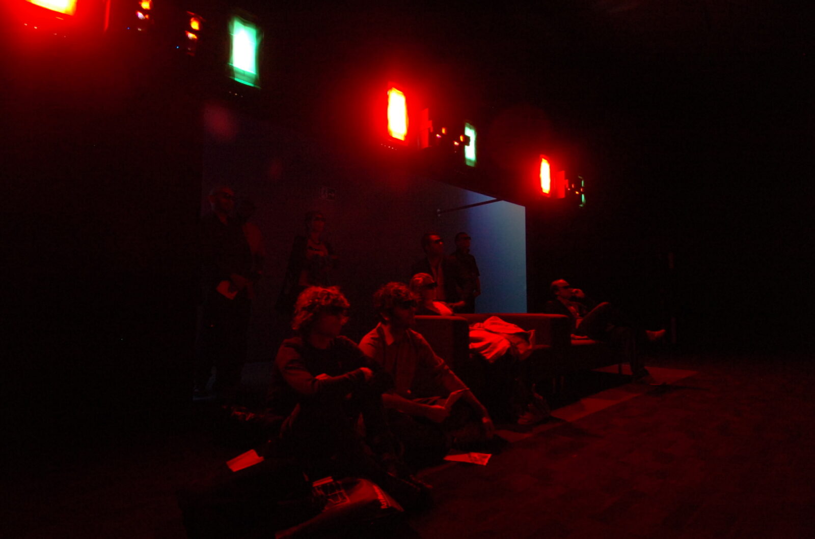 Ulf Langheinrich’s LAND, 2008. Installation view at FACT.