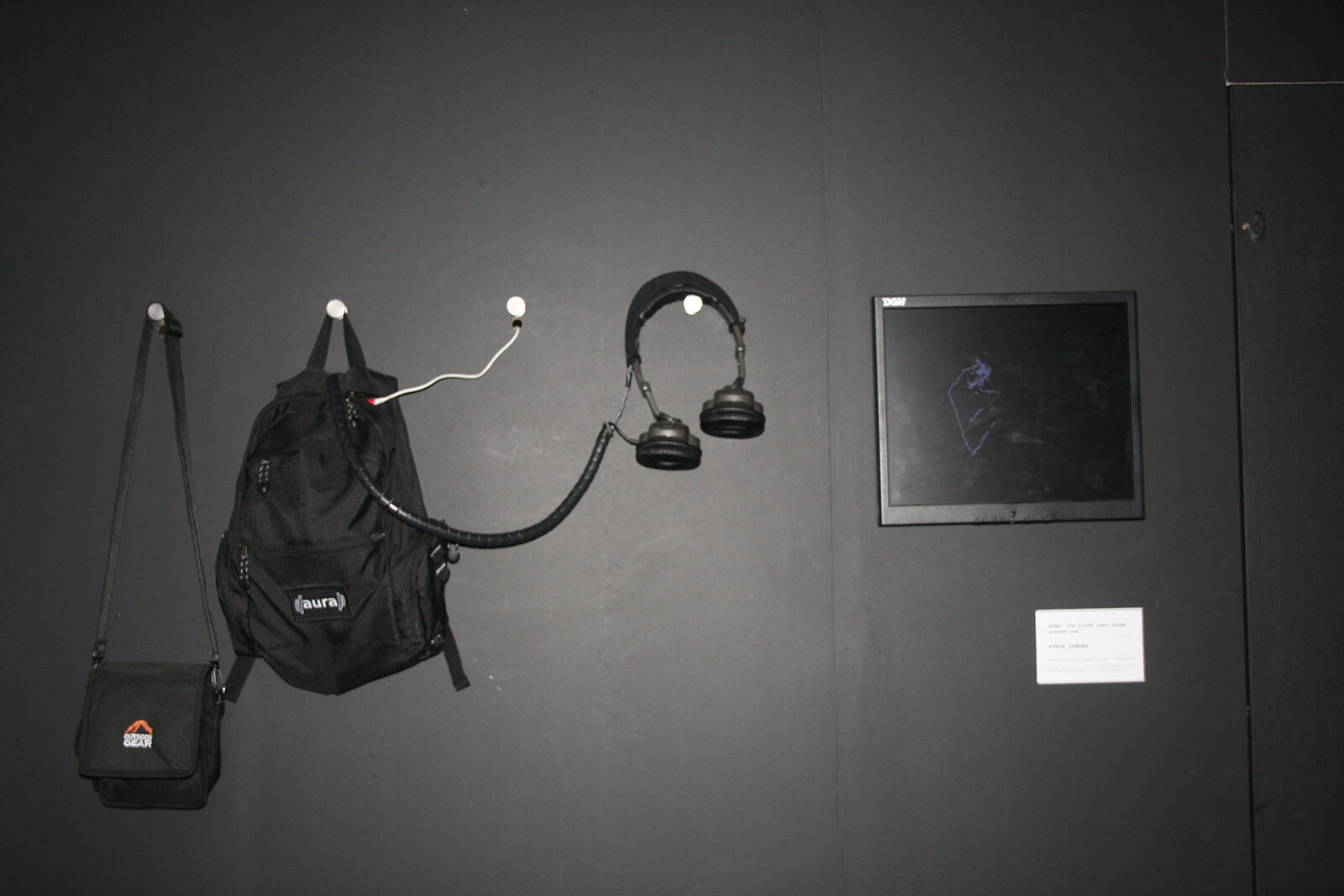 Steve Symons, Aura, 2009. Installation view at FACT.