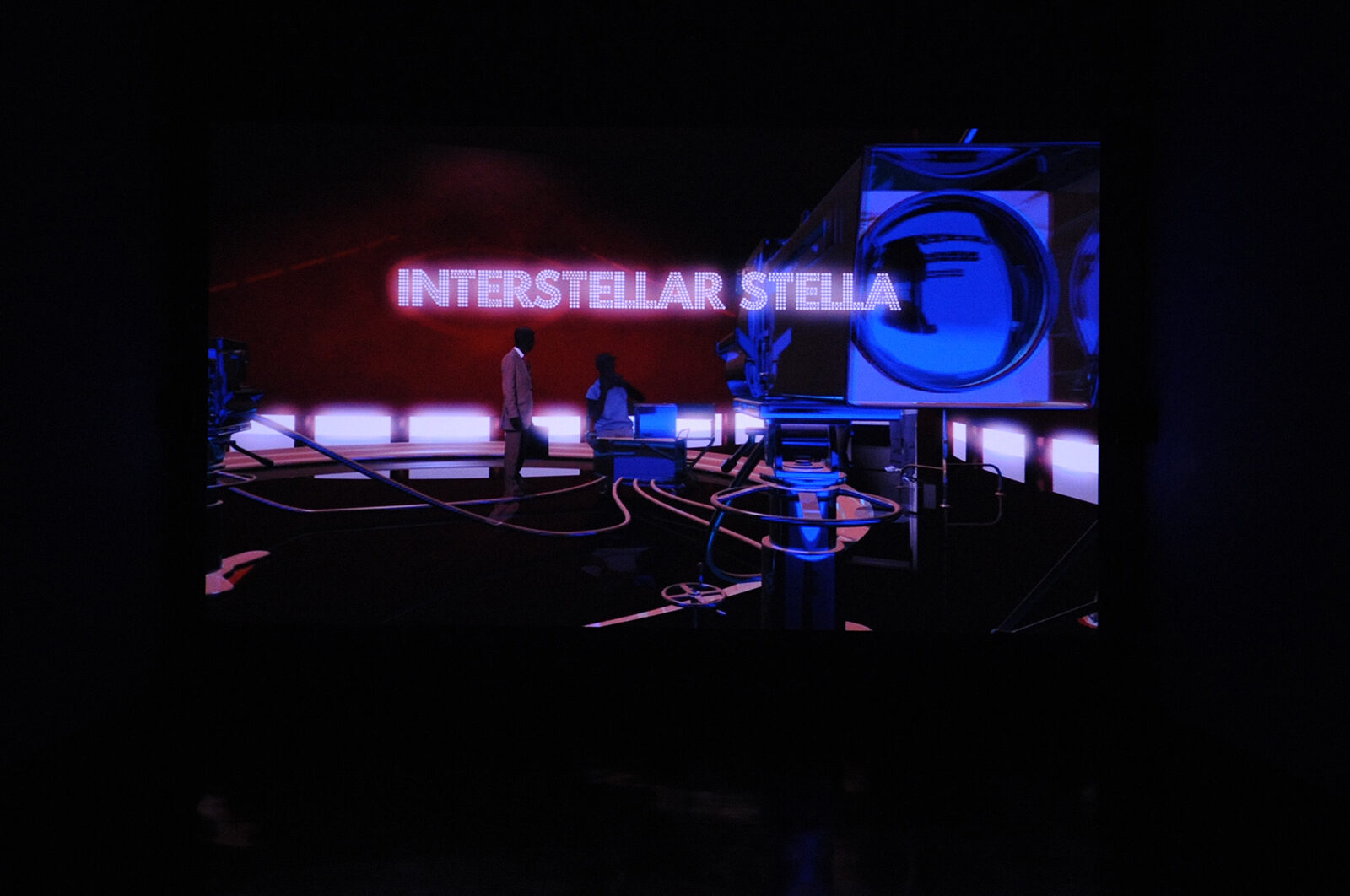 AL and AL, Interstellar Stella, 2006. Installation view at FACT.
