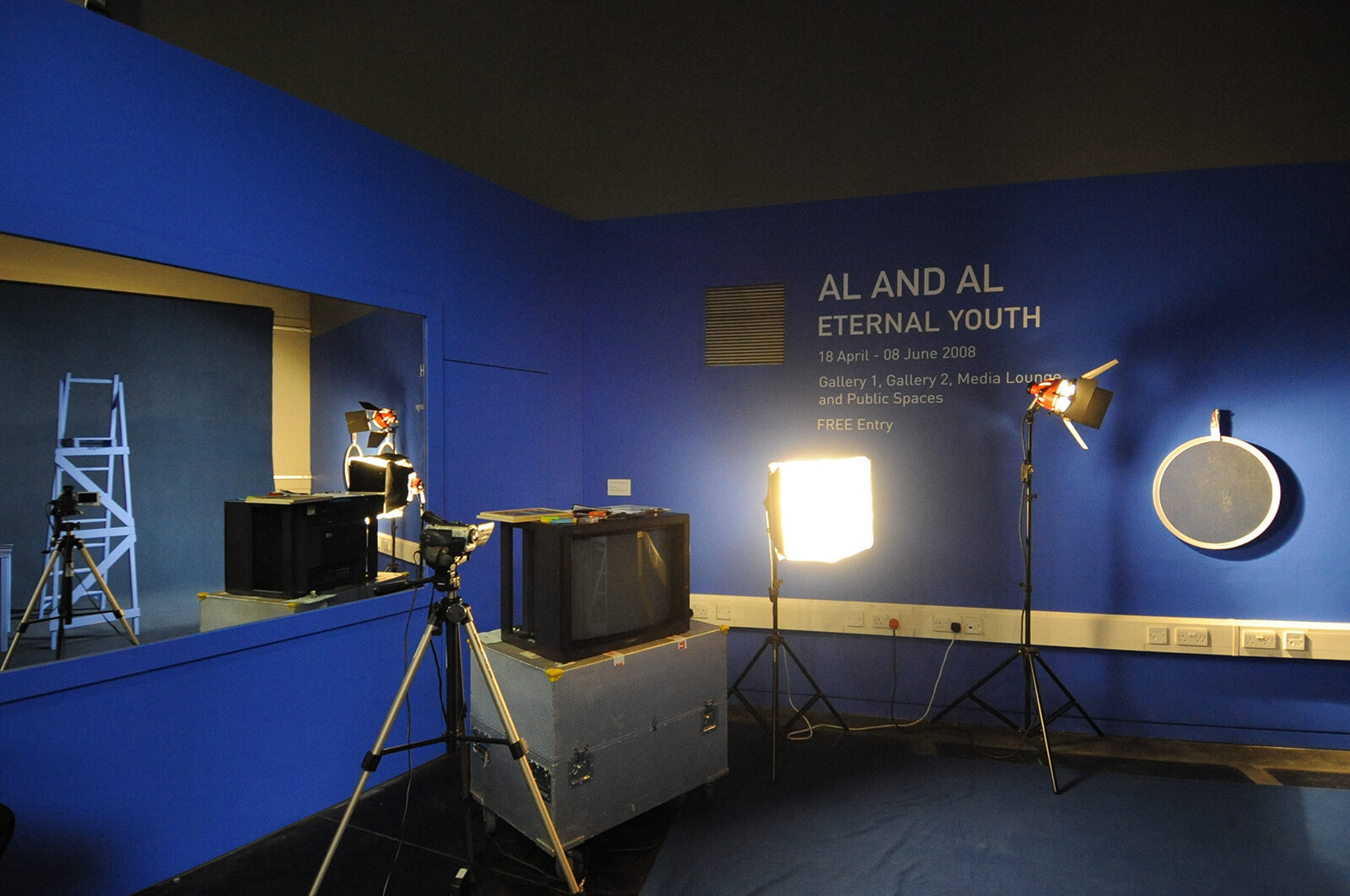 Al And Al, Space 00: The Magic Carpet. Installation view at FACT.