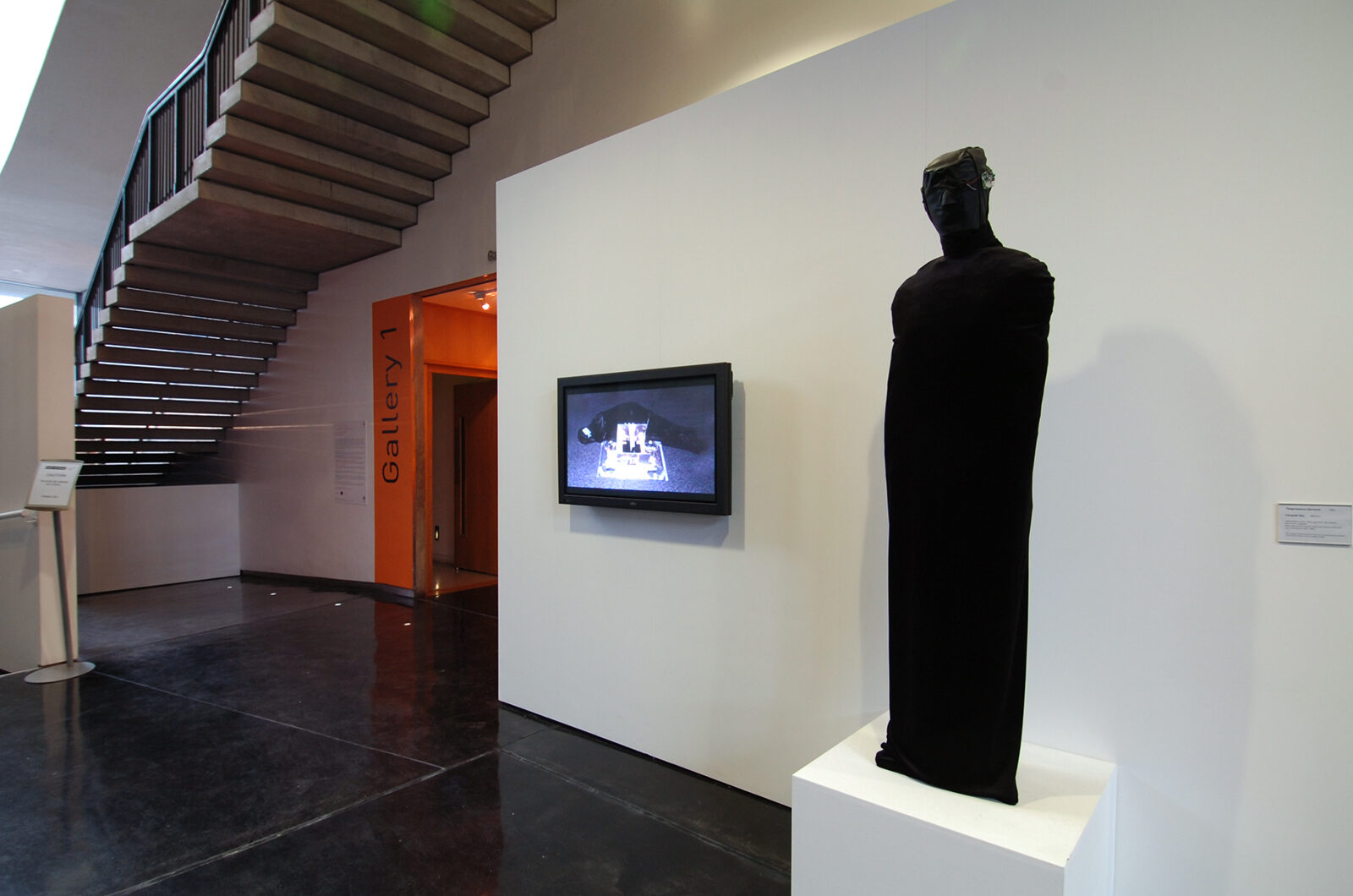 Eduardo Kac, Telepresence Garment. Installation view at FACT.