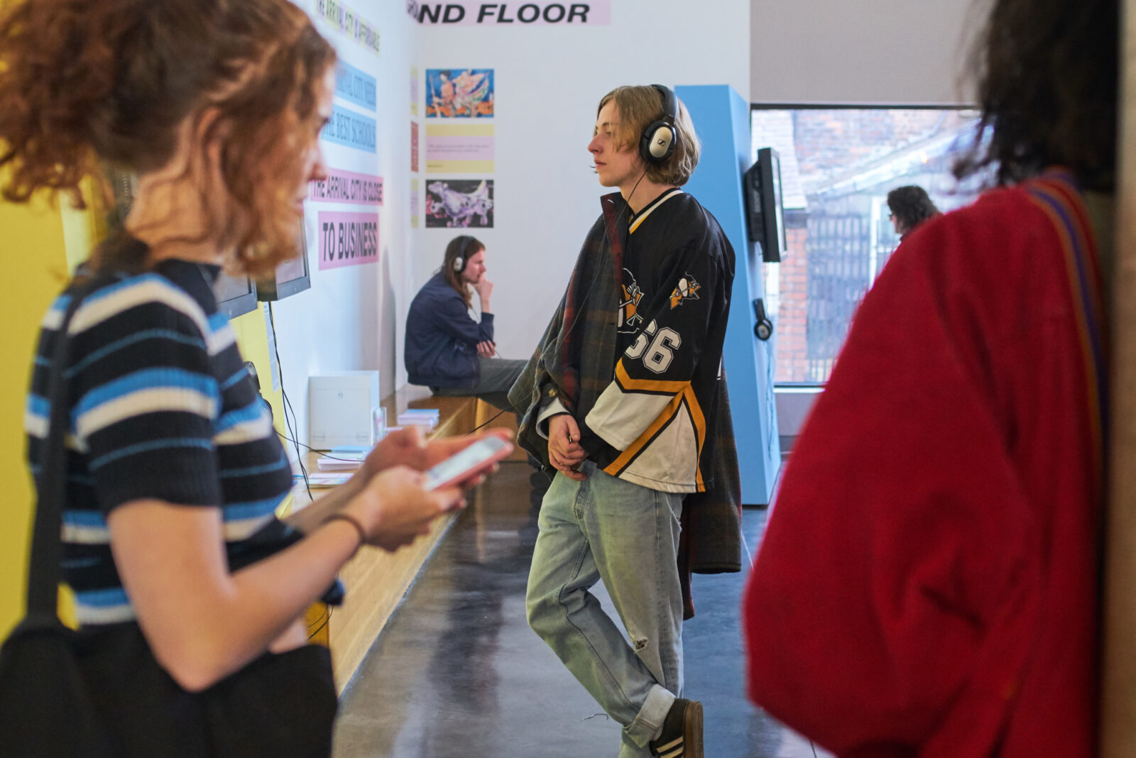 Arrival City installation view at FACT, Liverpool. Photo by Rob Battersby.