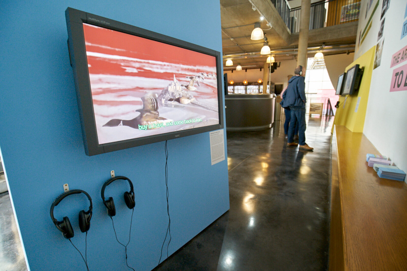 Arrival City installation view at FACT, Liverpool. Photo by Rob Battersby.