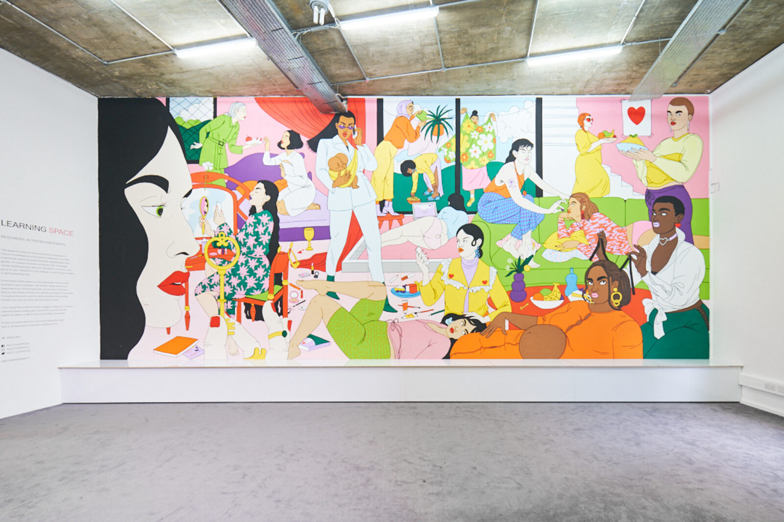 Laura Callaghan, 2019 Mural, 2019. Photo: Rob Battersby