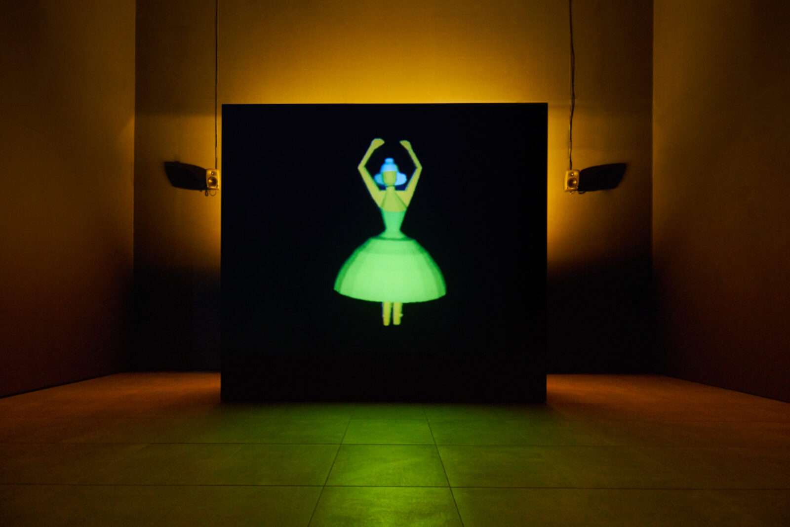 Ericka Beckman, Cinderella, 1986. Installation view at FACT 2019. Photo: Rob Battersby.