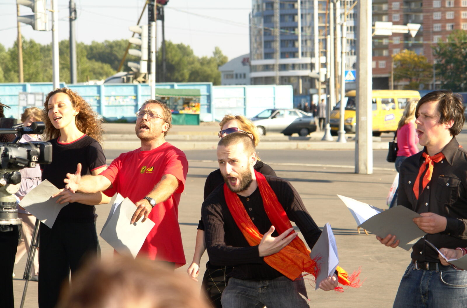 Petersburg Complaints Choir. Photo by Simon Bloor.