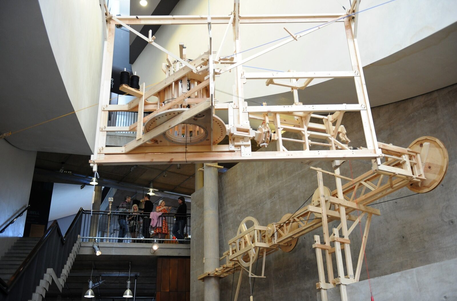 Bernie Lubell, A Theory of Entanglement, 2007. Installation view at FACT.