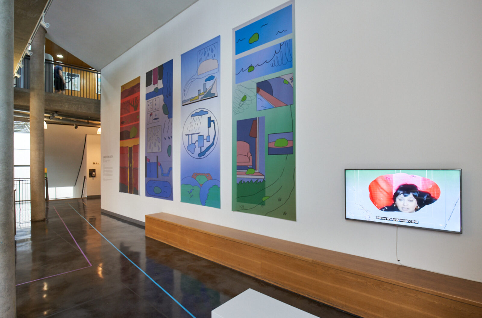 Angela YT Chan Rain Paradox 2021 Installation view at FACT Courtesy of the artist Image by Rob Battersby