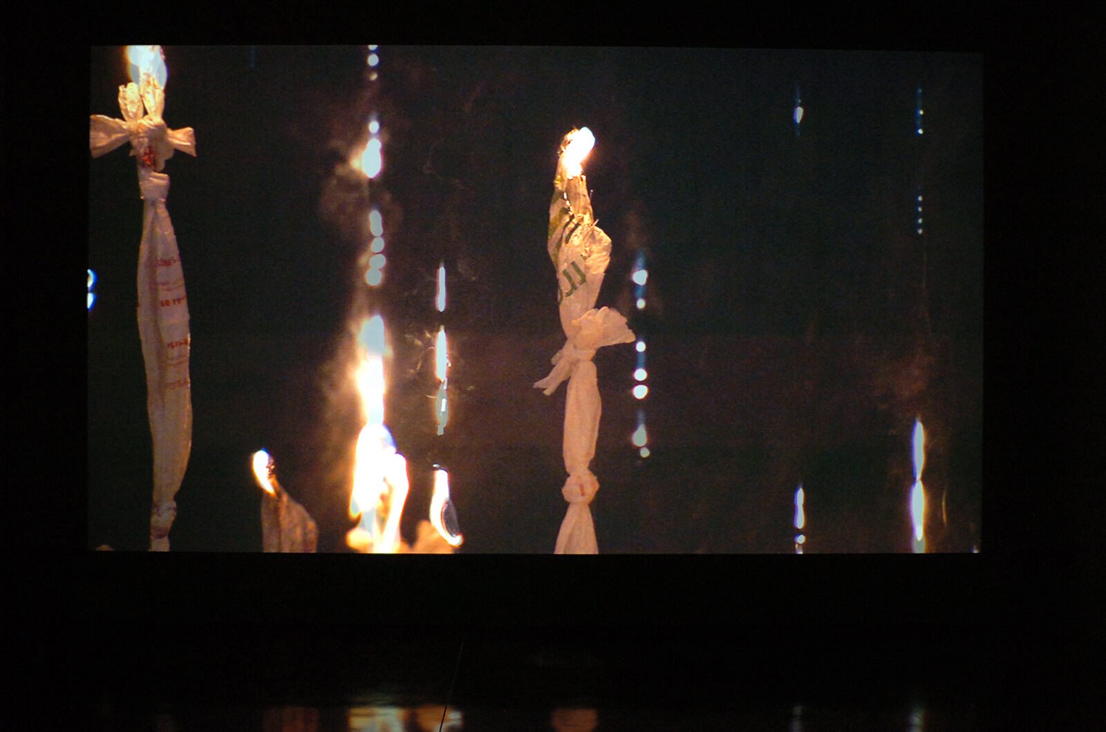 Nick Crowe and Ian Rawlinson, The Carriers Prayer, 2007. Installation view at FACT.