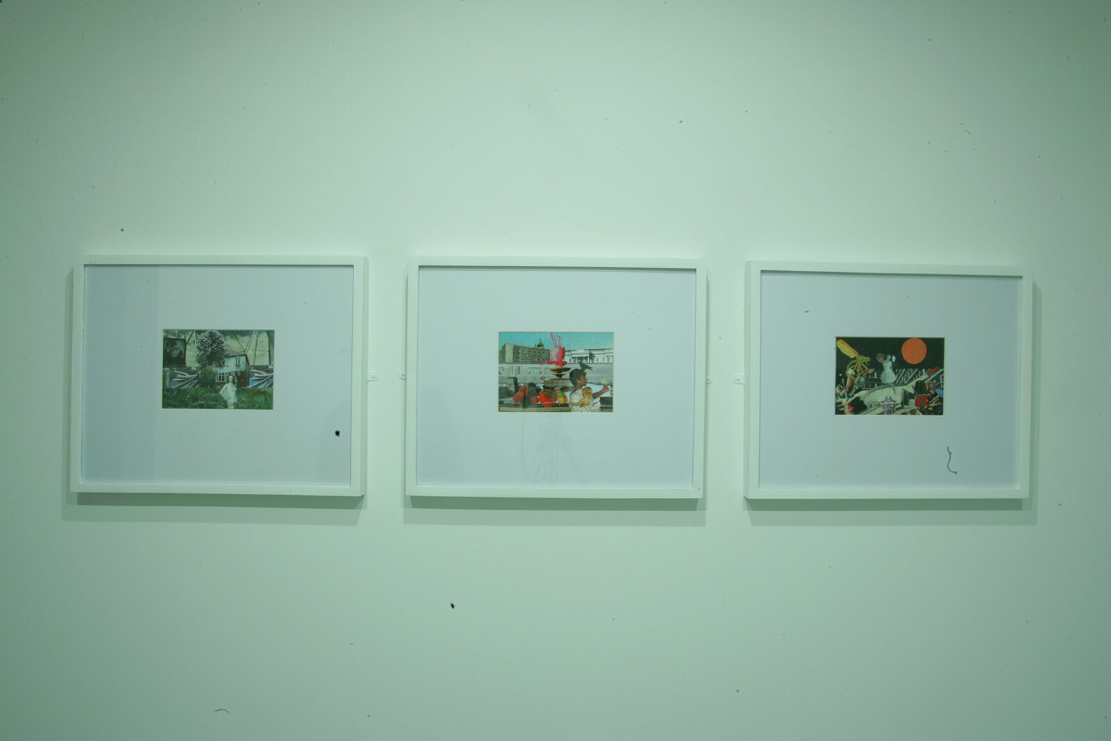 Judith Goddard, The Garden of Earthly Delights. 1991. Installation view at FACT.