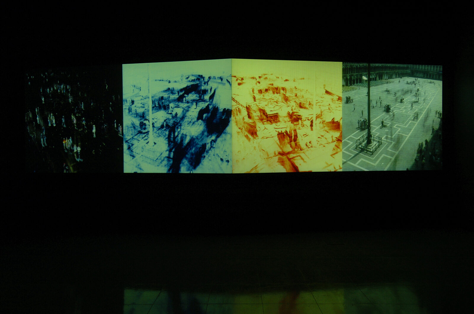 David Rokeby, Seen, 2002. Installation view at FACT.