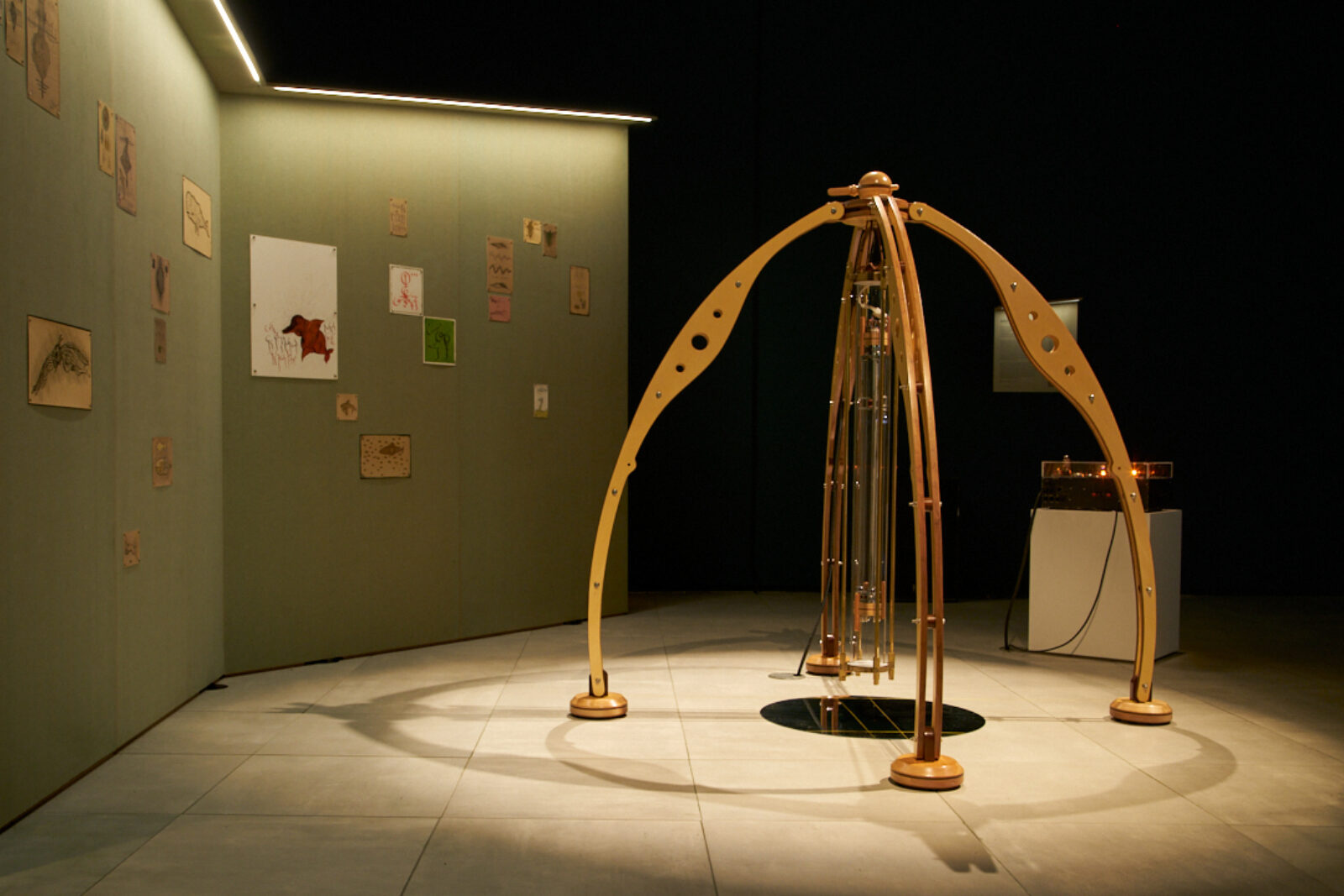 Ariel Guzik The Nereida Capsule 2007 Image by Rob Battersby Installation view at FACT