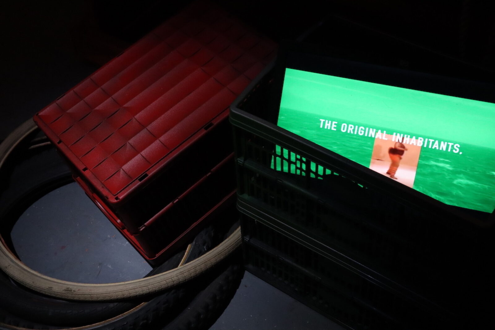 Ivy Kalungi, New Trail, Old Stories (2019). Installation view at OUTPUT Gallery.