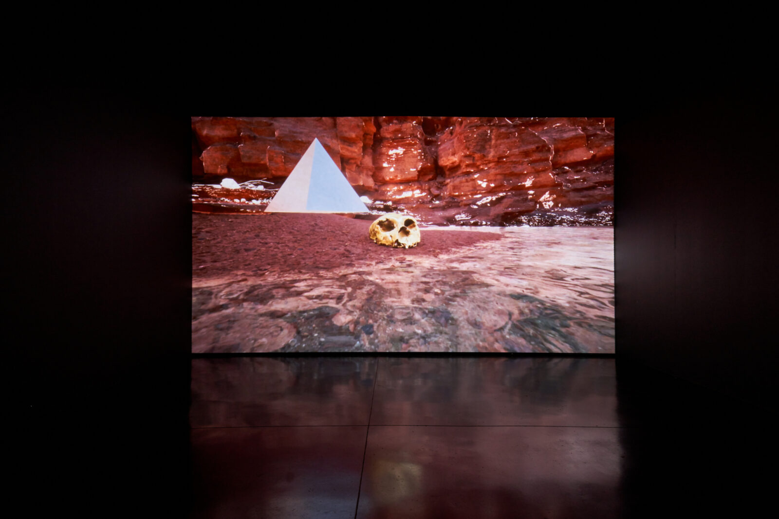 Larry Achiampong and David Blandy Dust to Data 2021 Image by Rob Battersby Installation view at FACT 7