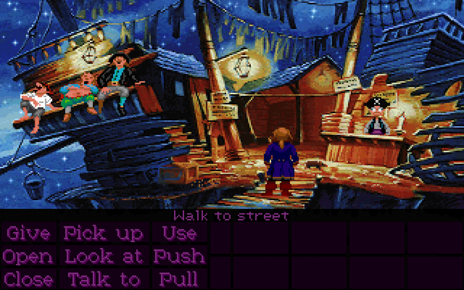 Monkey Island 2 09 Woodtick street