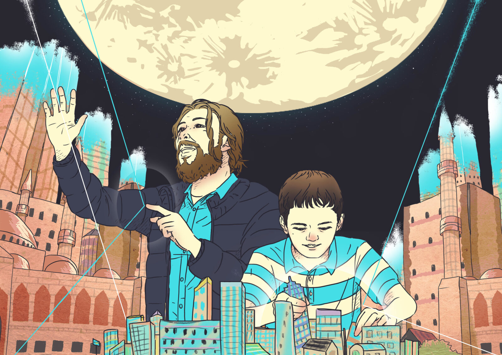 Future Aleppo. Image courtesy of Alex Pearson and Marshmallow Laser Feast