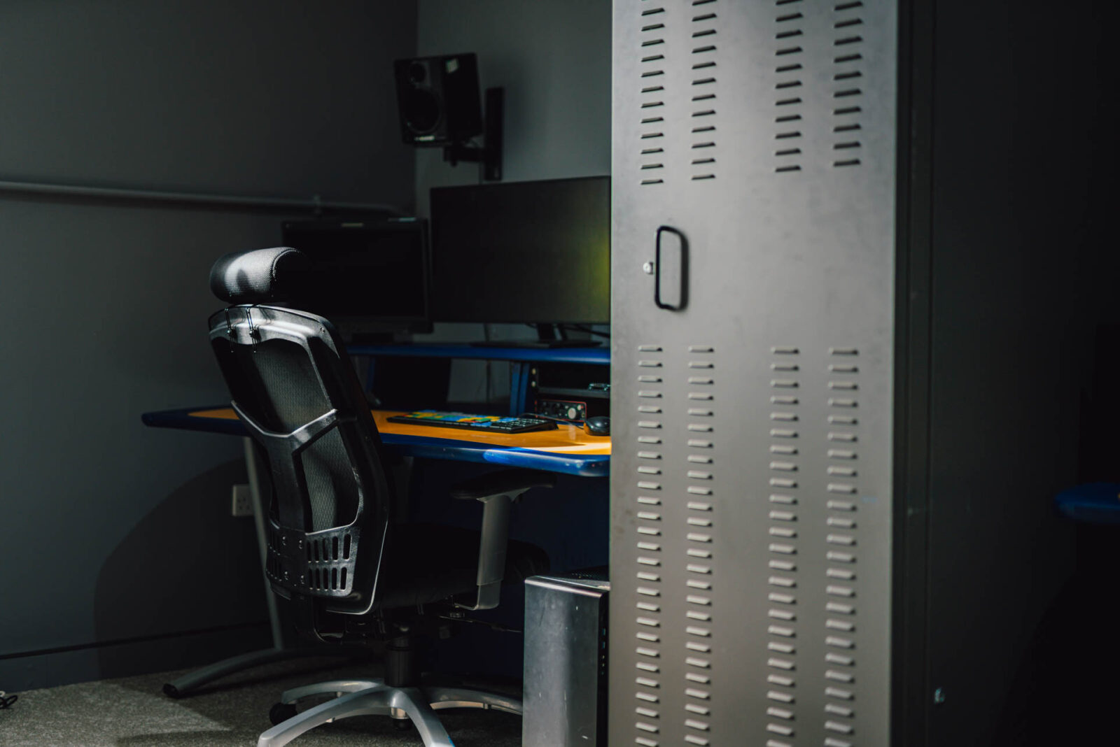 Film Edit Suite at FACT Photo by Gary w Smith