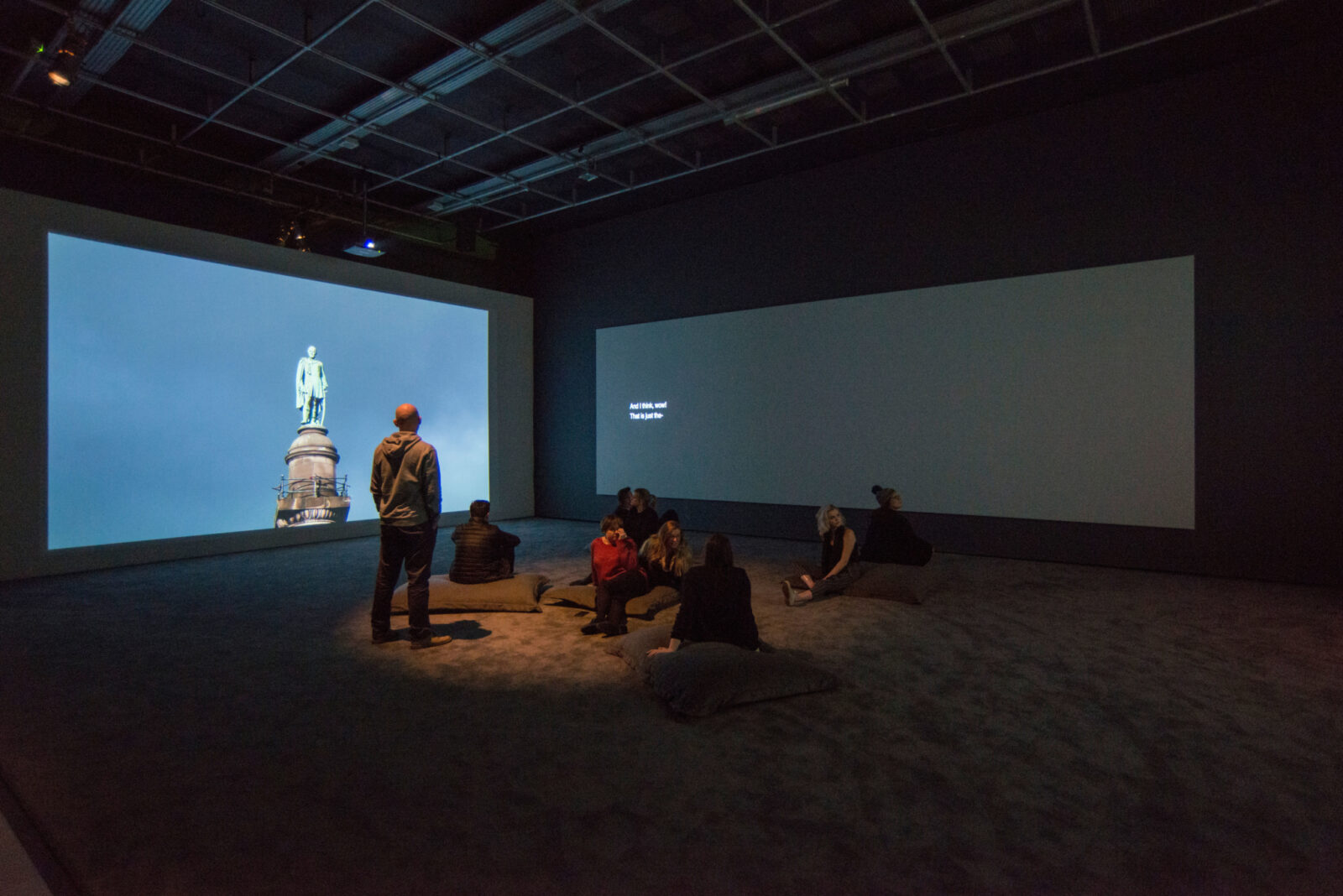 The Separate System (2017), Katie Davies at FACT, Liverpool. Photo by Jon Barraclough.