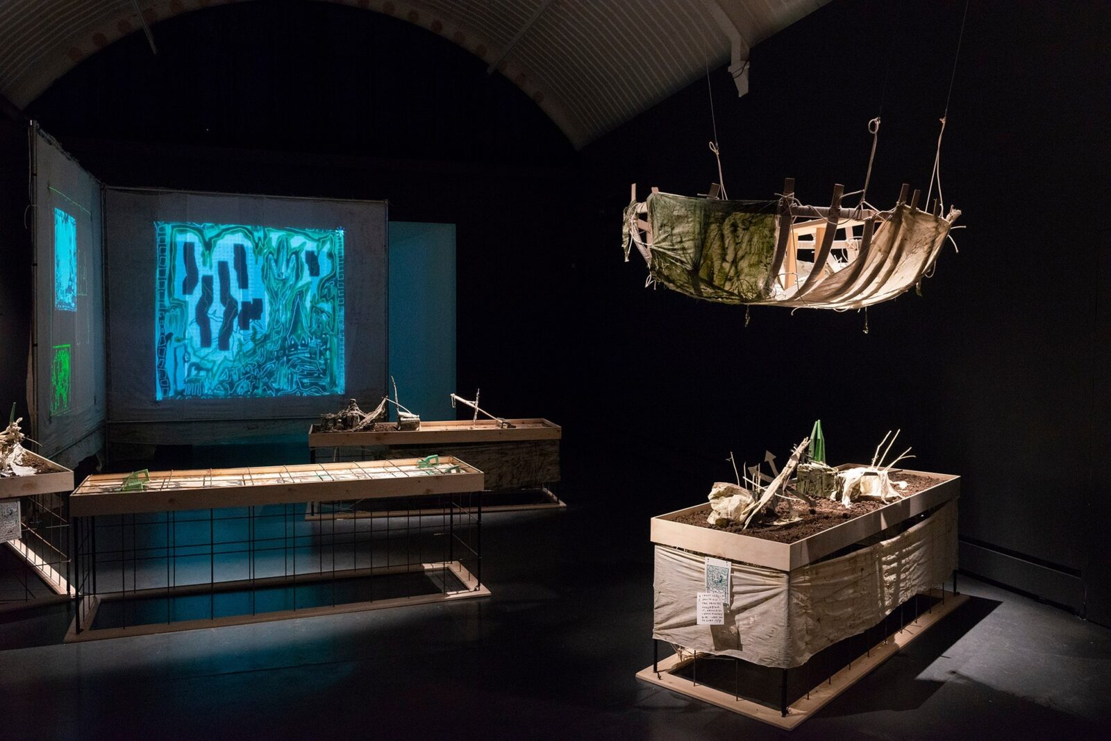 Uma Breakdown Earth AD Installation view at Wysing Arts Centre Photo by W Speller 1