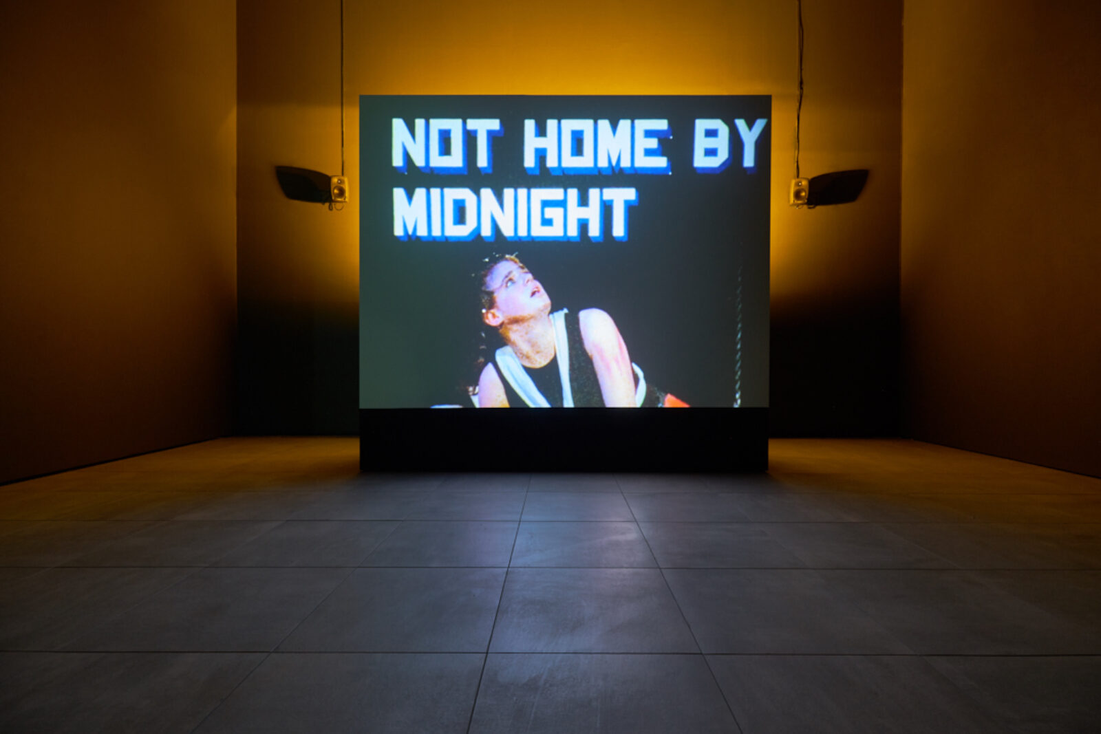 Ericka Beckman, Cinderella, 1986. Installation view at FACT 2019. Photo: Rob Battersby.