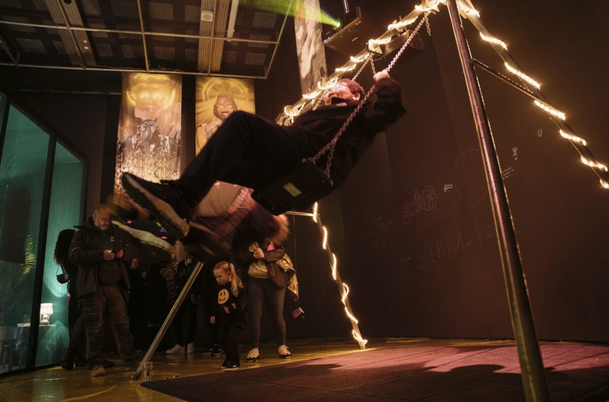 Danielle Brathwaite Shirley When Our Worlds Meet 2022 Installation view at FACT Liverpool Photo by Drew Forsyth WEB RES 2