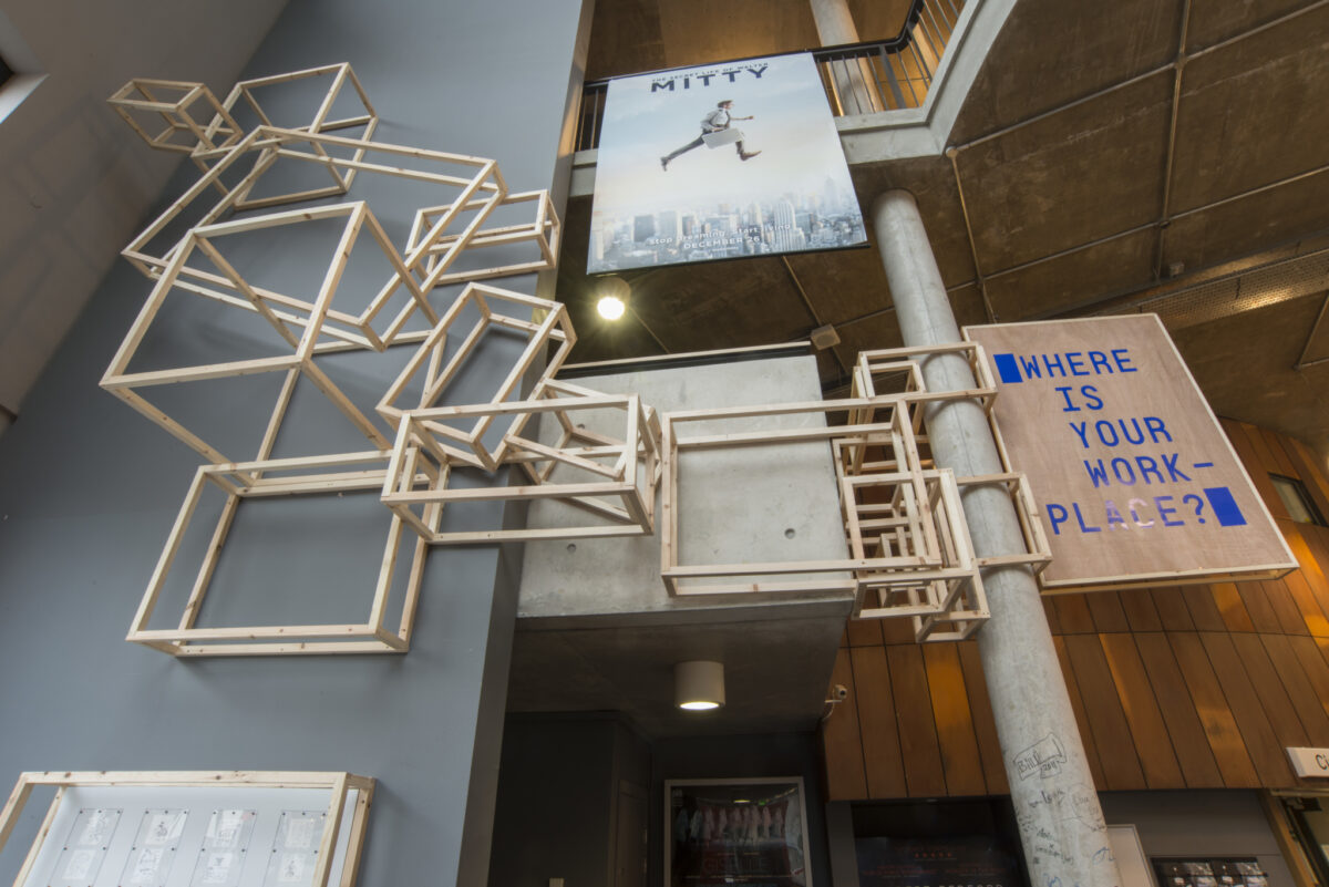 Time And Motion, 2013. Installation view at FACT.