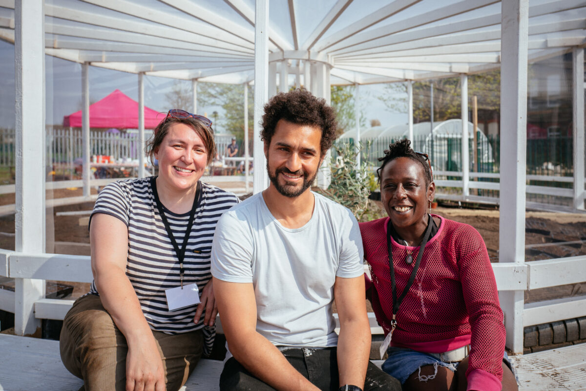 Andrea Ku Gardener Mohamed Bourouissa Artist And Michelle Peterkin Walker Granby Clt