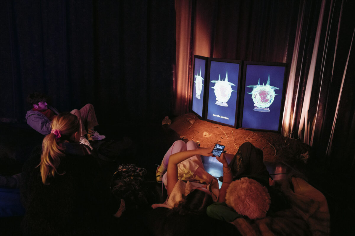 April Lin 林森 The Earthly Realm Is Out of Balance 2022 Installation view at FACT Liverpool Photo by Drew Forsyth WEB RES 2