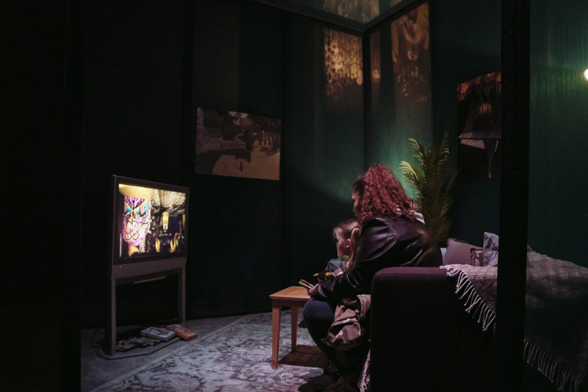 Danielle Brathwaite Shirley When Our Worlds Meet 2022 Installation view at FACT Liverpool Photo by Drew Forsyth WEB RES 30