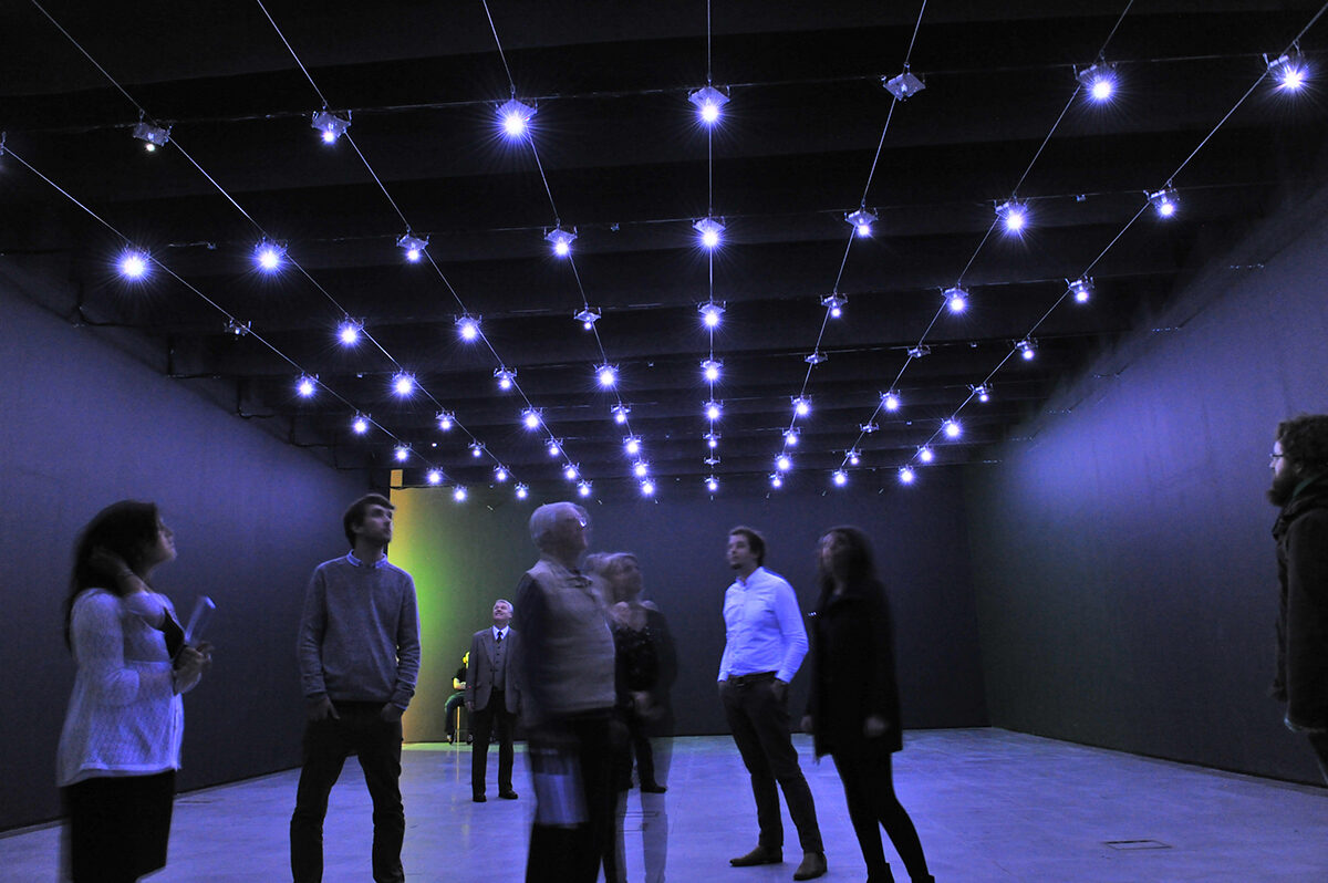Edwin Van Der Heide, Evolving Spark Network, 2010 - 2011.