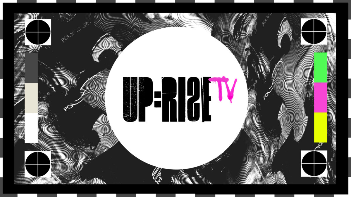 UPRISE TV TEST CARD WHITE