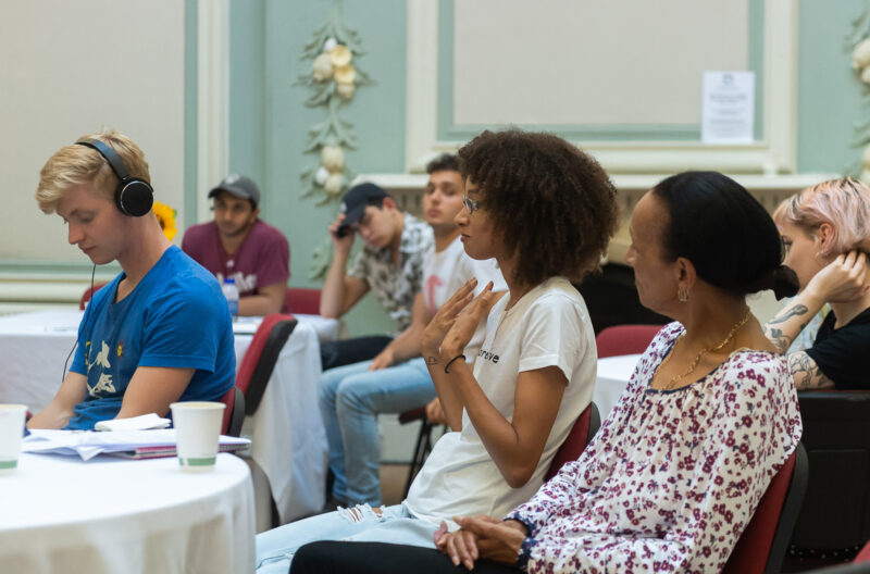Summer Social: Aurora & Arrival City at Toxteth Town Hall, July 2018. Photo by Brian Roberts.