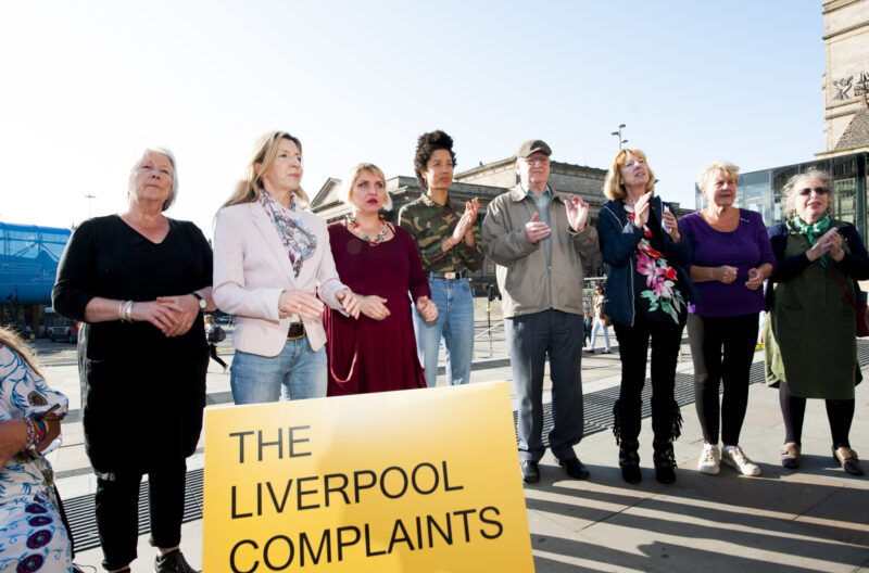 The Liverpool Complaints Choi at Liverpool Lime Street Station, 2019. Photo ﻿by Amina Bihi.