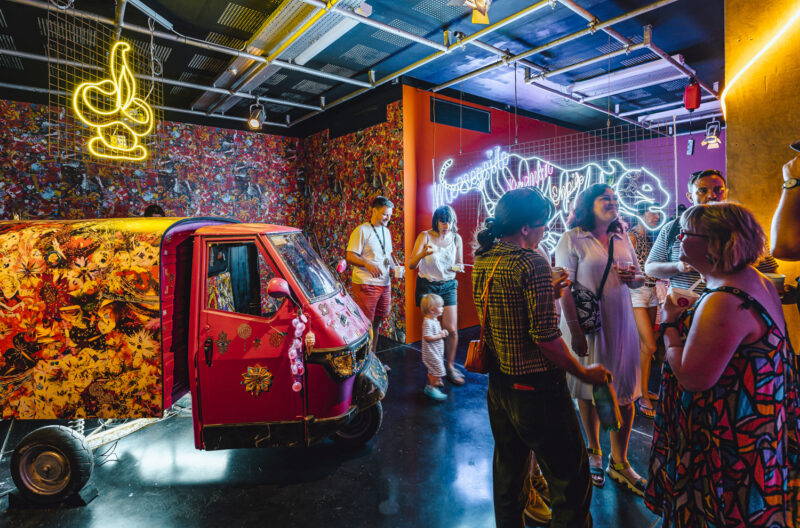 Merseyside Burman Empire 2022 Chila Kumari Singh Burman Installation view at FACT Image by Gary W Smith27