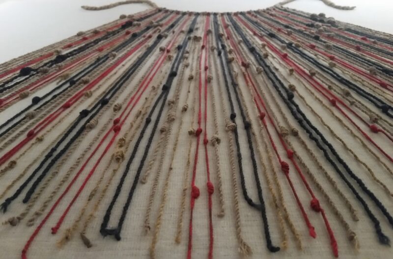 Quipo in the Museo Machu Picchu Casa Concha Cusco