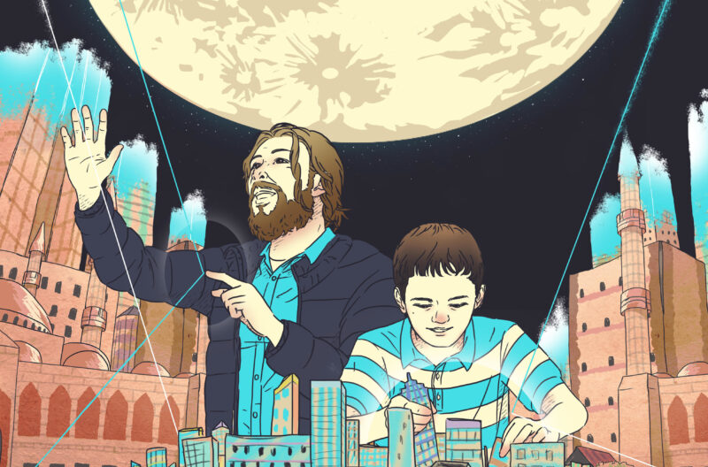 Future Aleppo. Image courtesy of Alex Pearson and Marshmallow Laser Feast