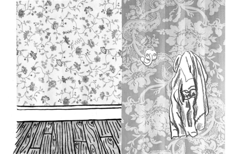 Shonagh Short PESTS Live Illustration by Rob Jackson