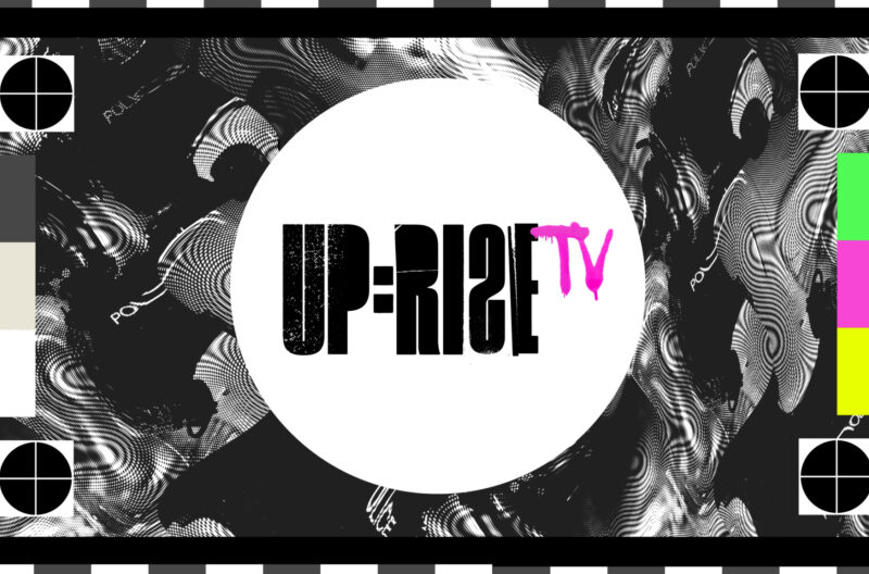 UPRISE TV TEST CARD WHITE