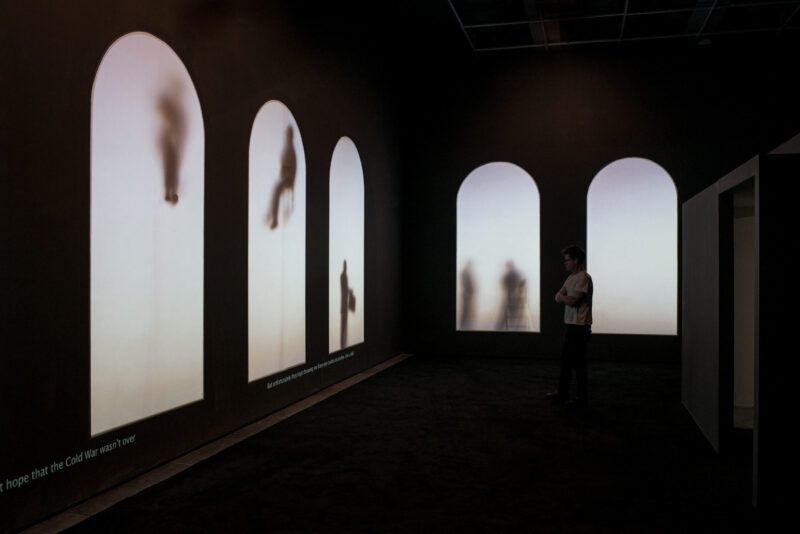 1  Krzysztof Wodiczko Guests 2009  Liverpool Biennial 2016 At Fact  Image By Jon Barraclough