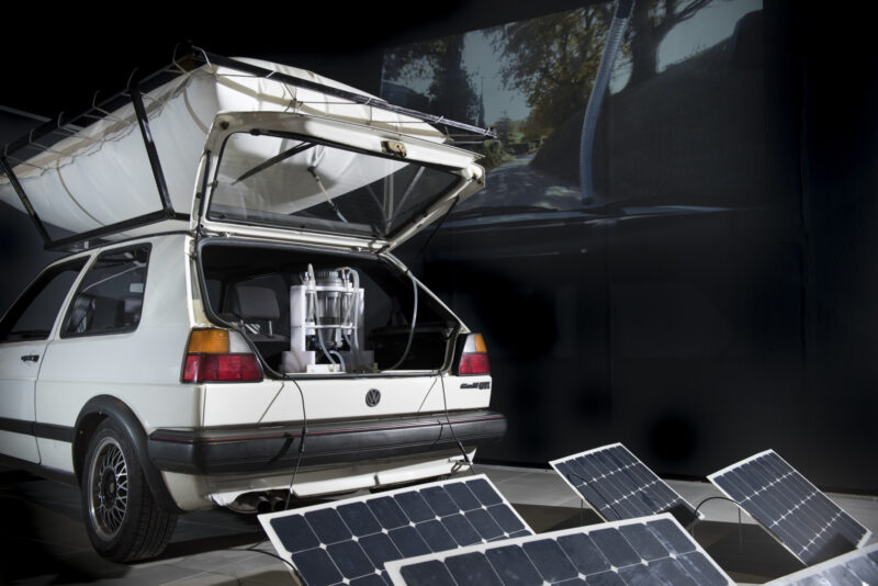 Nick Laessing, Water Gas Car, 2013-present. Photo by Stephen King.