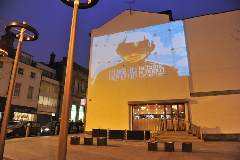 Martin Bricelj Baraga and Slavko Glamočanin, Public Avatar, 2009 - 2012.