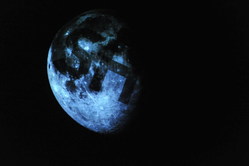 Liliane Lijn, moonmeme,  1992 - 2011. Photo by Brain Slater.