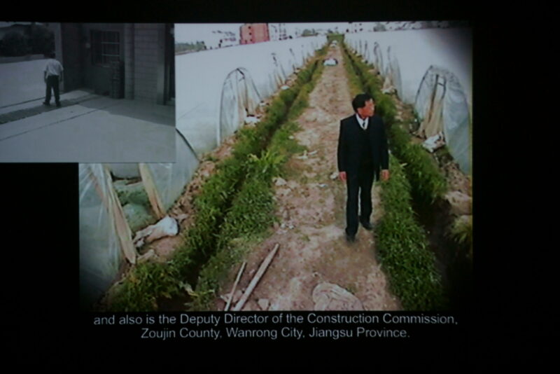 Zhang Qing, The People's Secretary, 2011. Photo by Stephen King.