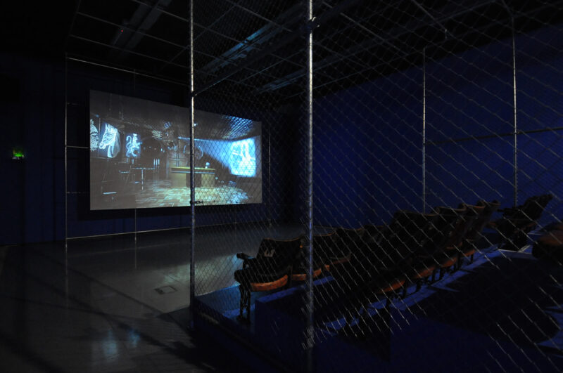 AL and AL, Eternal Youth, 2008. Installation view at FACT.