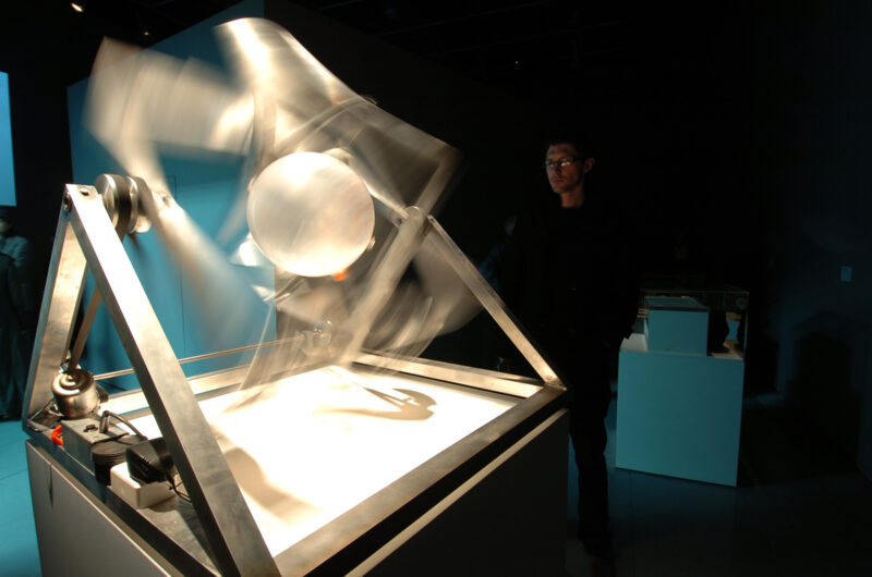 Zbigniew Oksiuta, Biological Habitat, Form 0108. Installation view at FACT.